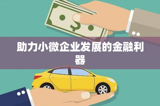 钟祥助力小微企业发展的金融利器