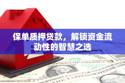 钟祥保单质押贷款，解锁资金流动性的智慧之选