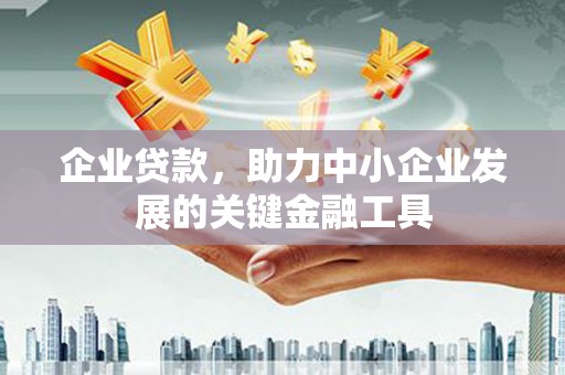 钟祥企业贷款，助力中小企业发展的关键金融工具