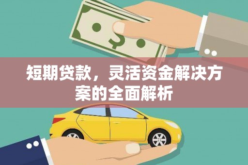 钟祥短期贷款，灵活资金解决方案的全面解析