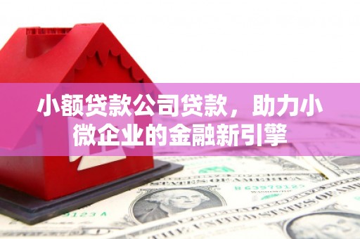 钟祥小额贷款公司贷款，助力小微企业的金融新引擎