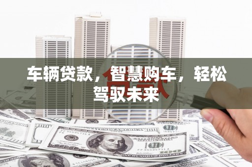 钟祥车辆贷款，智慧购车，轻松驾驭未来