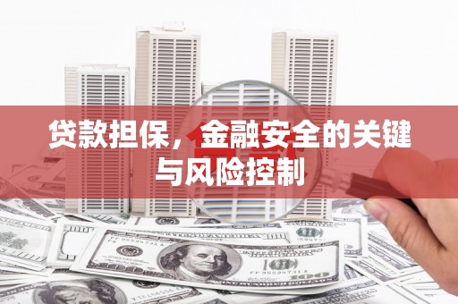 钟祥贷款担保，金融安全的关键与风险控制